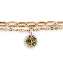 Load image into Gallery viewer, Wrapped in Prayer Bracelet - Gold