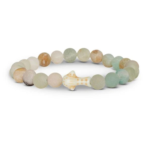 Fahlo Quest Whale Shark Tracking Bracelet - Sky Stone