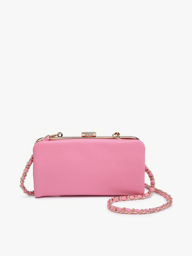 Sue Crossbody Wallet - Pink