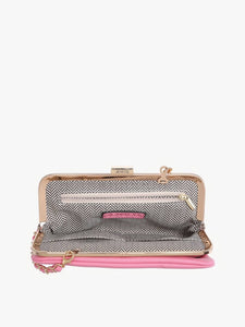 Sue Crossbody Wallet - Pink