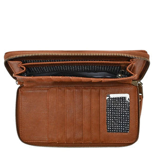 Daily Zip Around Wallet - Light Taupe