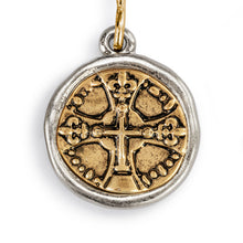 Load image into Gallery viewer, Sacred Heart Earrings - Silver