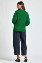 Load image into Gallery viewer, Mrs. Clause Cable Knit Sweater - Green *Regular &amp; Curvy*