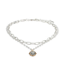 Load image into Gallery viewer, Sacred Heart Necklace - Silver