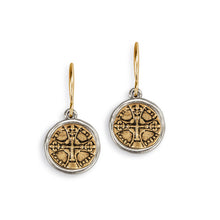 Load image into Gallery viewer, Sacred Heart Earrings - Silver