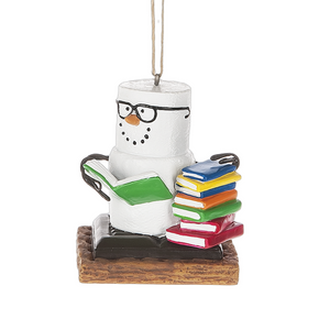 Ganz Book Club S’mores Ornament