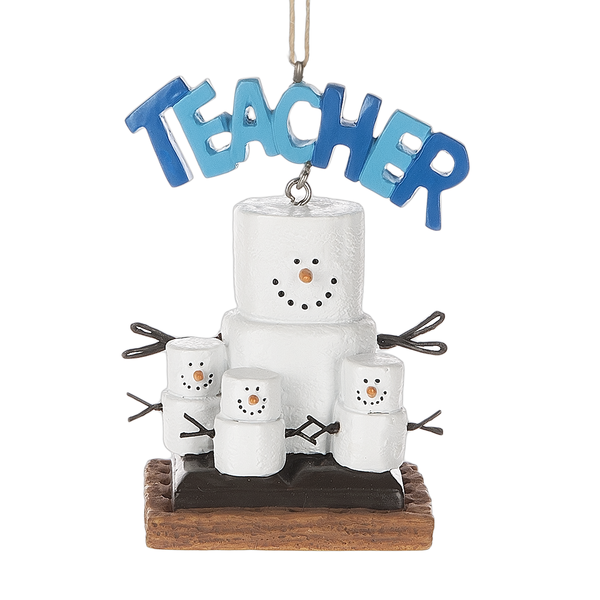 Ganz Teacher & Students S’mores Ornament