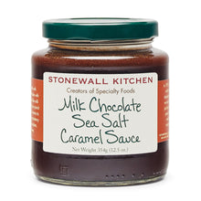 Load image into Gallery viewer, Milk Chocolate Sea Salt Caramel Sauce - 12.5 oz.