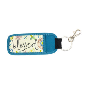 "Blessed" Pocket Keychain