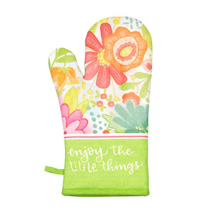 "Enjoy the Little Things" Oven Mitt