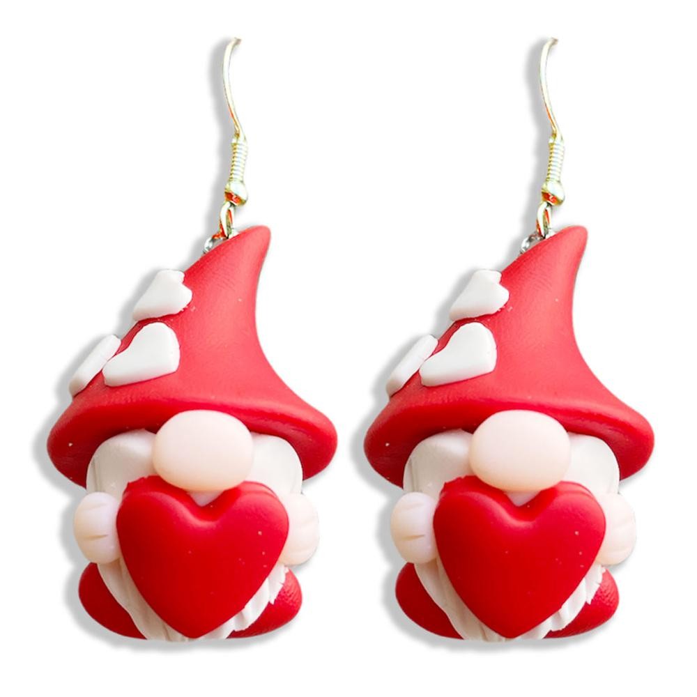 Gnome For Love Clay Earrings
