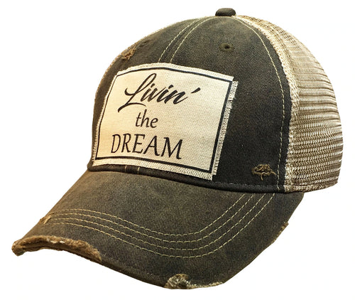 Livia' The Dream Distressed Baseball Cap