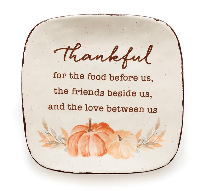 Thanksgiving Prayer Plate