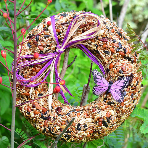 #332 Mr. Bird Wildfare Wreath