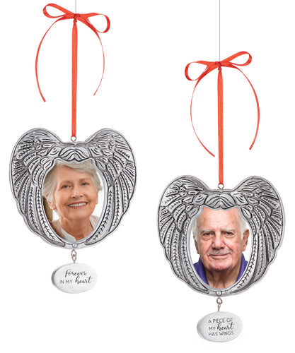 Angel Wing Photo Ornament