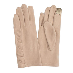 Smart Touch Gloves - Taupe