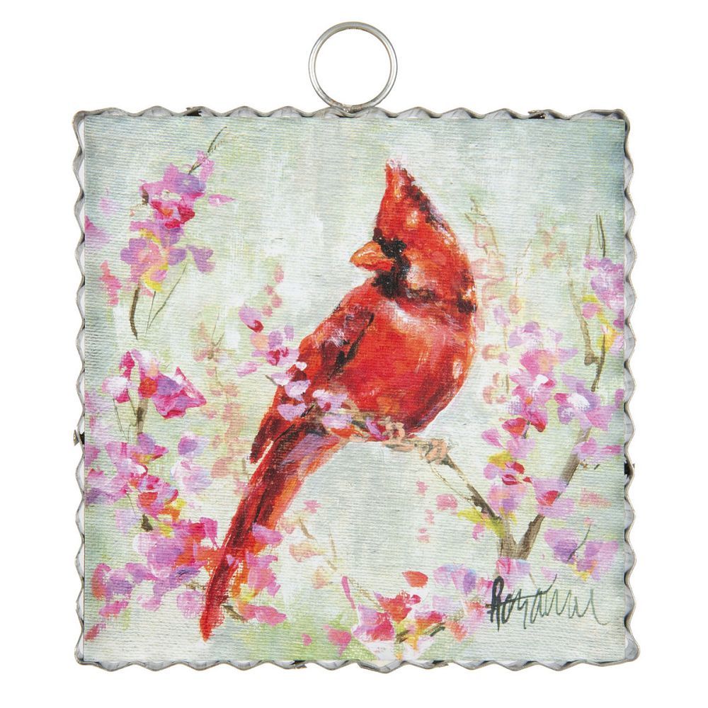 RTC Mini Gallery Charm - Spring Cardinal