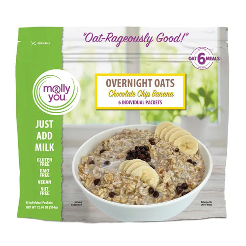 Overnight Oats - Chocolate Chip Banana