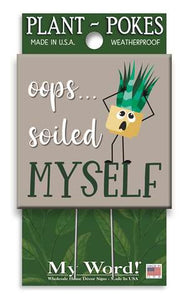 My Word! Plant Poke - Oops... Soiled Myself
