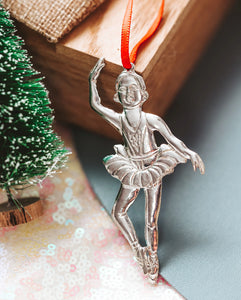 Handmade Ballerina Christmas Ornament