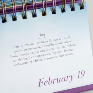 Gary Chapman: The 5 Love Languages - Inspirational Perpetual Calendar