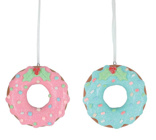 Clay Dough Donut Ornaments
