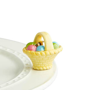 Nora Fleming Mini - Easter Basket with Eggs