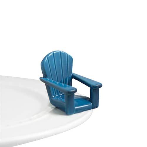 Nora Fleming Mini - Blue Beach Chair