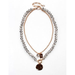 Meghan Browne Andi Necklace - Black Diamond