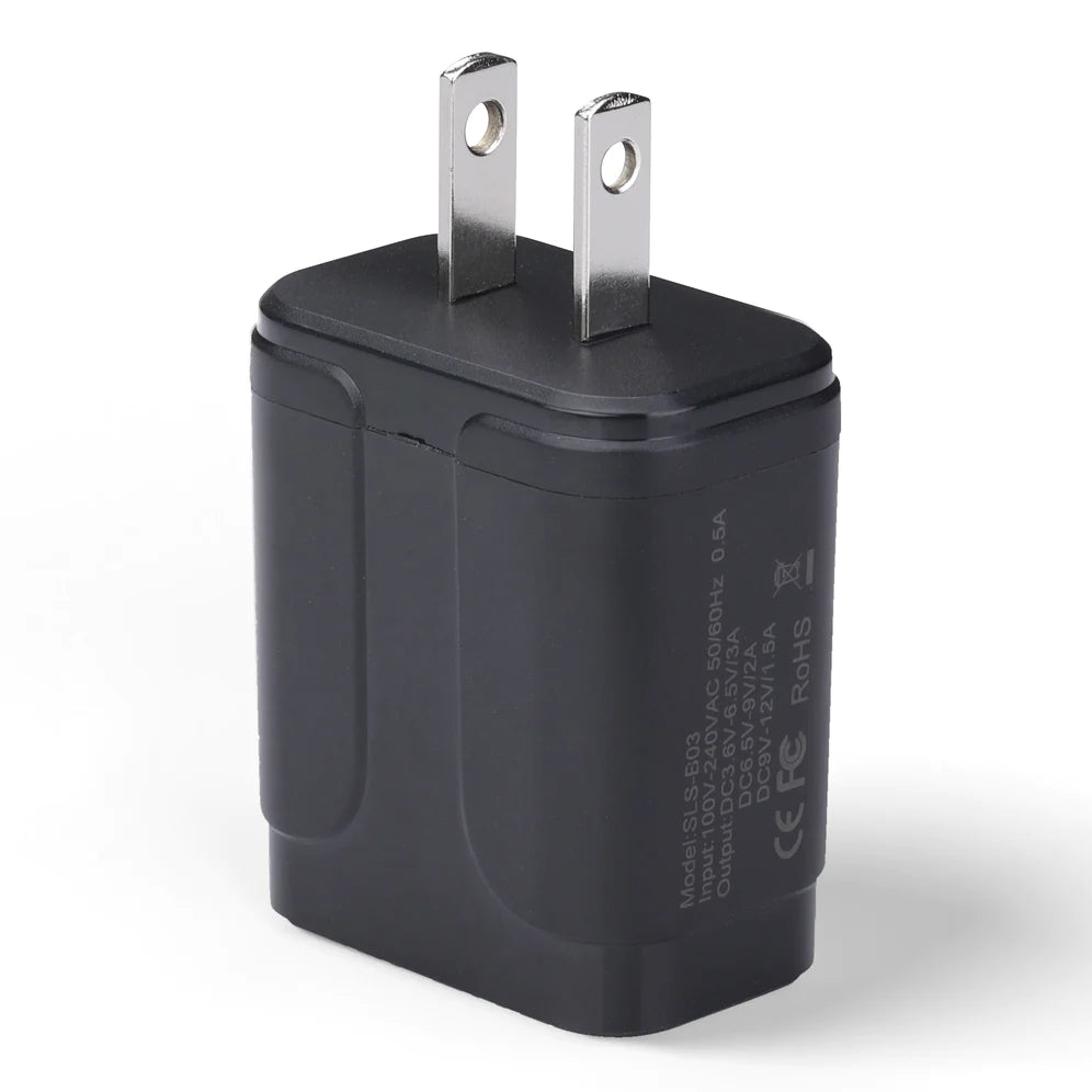Ellie Rose Quick Charge Wall Adapter - Black