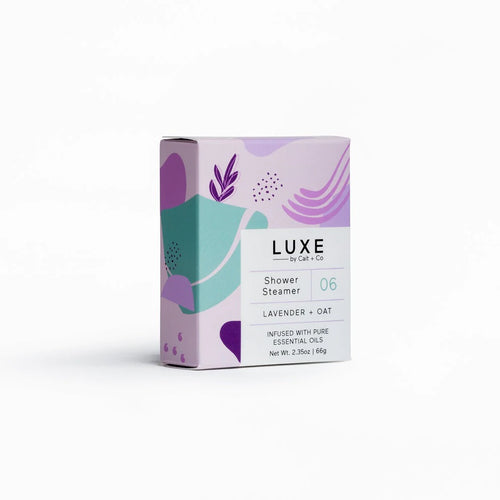 Cait + Co Lavender & Oat Aromatherapy Shower Steamer