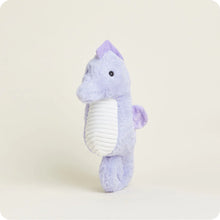 Load image into Gallery viewer, Purple Sea Horse Warmie 13&quot;