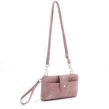 Load image into Gallery viewer, Abby Smartphone Wallet/Crossbody - Mauve