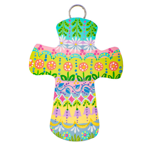 RTC Mini Gallery Charm - Folk Art Cross