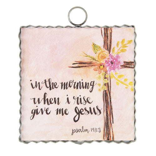 RTC Mini Gallery Charm - Psalm 143:8