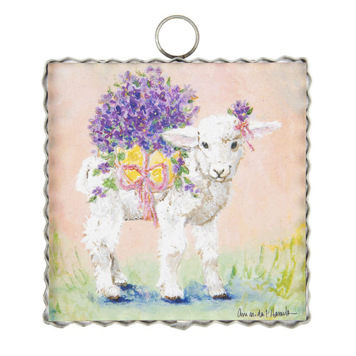 RTC Mini Gallery Charm - Easter Lamb
