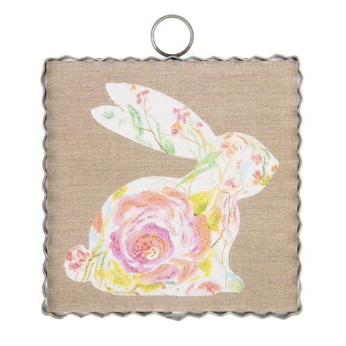 RTC Mini Gallery Charm - Rose Rabbit