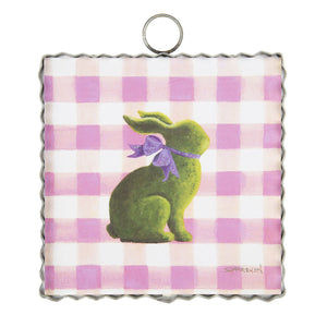 RTC Mini Gallery Charm - Moss Bunny