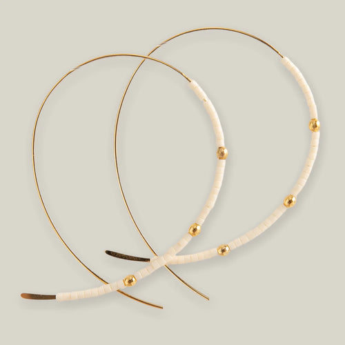 Confetti Earrings by Lenny & Eva - Gold Wire