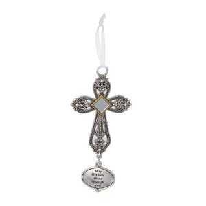GANZ Reflections of Faith Cross Ornaments - Multiple Sayings