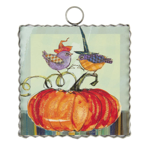 RTC Mini Gallery Charm - Fall Witch Birds