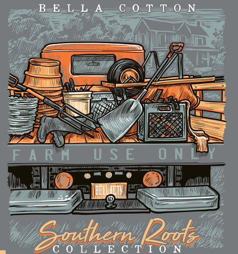 Farm Use Only Short Sleeve Tee by Bella Cotton