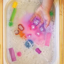 Load image into Gallery viewer, Abby Cadabby Light-Up Bath Cubes by Glo Pals