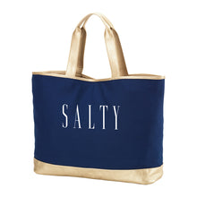 Load image into Gallery viewer, Viv &amp; Lou Salty Navy Cabana Tote