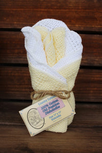 Country Cottons Old Fashioned Dishcloths - Set of 4