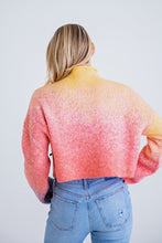 Load image into Gallery viewer, Cotton Candy Skies Mock Neck Sweater