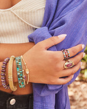 Load image into Gallery viewer, Grayson Gold Stretch Bracelet in Golden Abalone by Kendra Scott