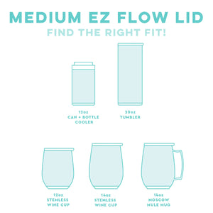Swig Clear EZ Flow Lid (Medium)