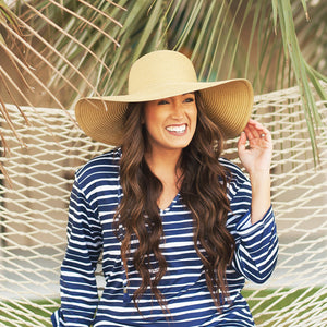 Viv & Lou Floppy Hat - Natural