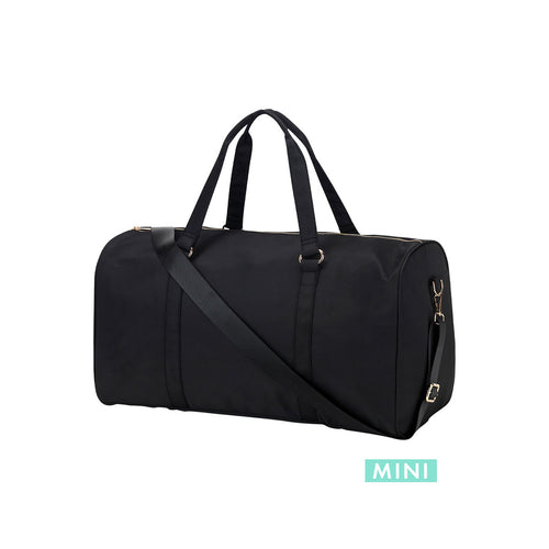 Viv & Lou Black Mini Duffel Bag